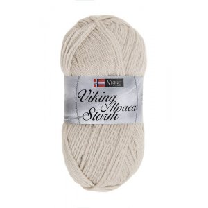 Fil Viking Alpaca Storm 50g - Beige clair (506) Fil Viking Alpaca Storm 50g - Beige clair (506)