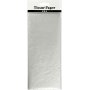 Papier de soie - argent - 50 x 70 cm - 14 g -6 feuilles
