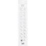 Bandes toiles - or - blanc - 6,5+11,5 cm, 48 bandes