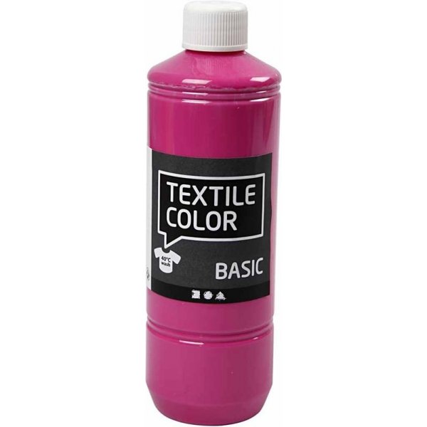 Colorant textile Textile Color - rose - 500 ml Colorant textile Textile Color - rose - 500 ml