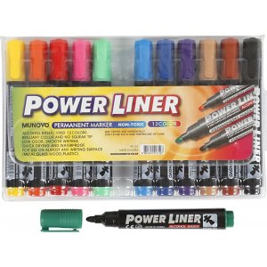 Power Liner - couleurs mélangées - 12 pcs Power Liner - couleurs mélangées - 12 pcs