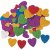 Coeurs souples autocollants - 60 pcs Coeurs souples autocollants - 60 pcs