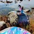 Image client Marqueur acrylique Liquitex 30 ml - 316 Bleu de phtalocyanine (gs)
