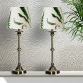 Image client Ensemble d'anneaux de cadre de lampe ø 30 cm - blanc 2 parties rondes