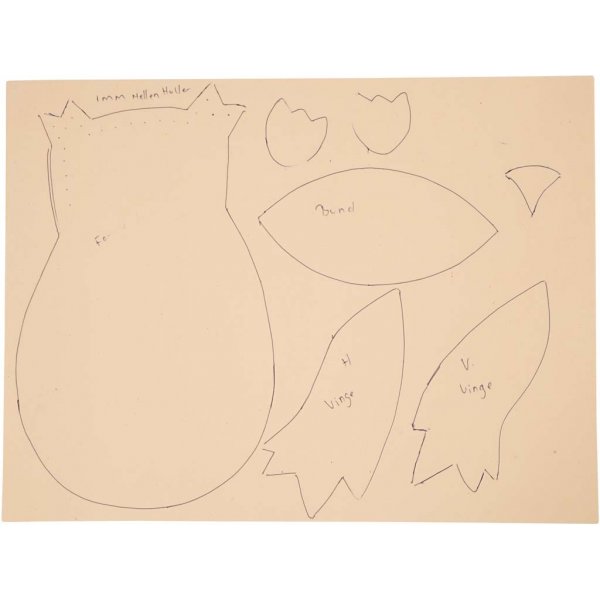 Caoutchouc dcoratif - couleurs mlanges - A4 - 30 pcs