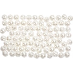 Perles de cire - nacre - 4 mm - 150 pcs Perles de cire - nacre - 4 mm - 150 pcs