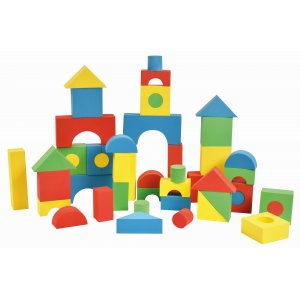 Blocs souples colorés 56 pcs Blocs souples colorés 56 pcs