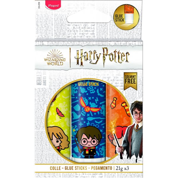 Bton de colle - Maped - Harry Potter pack de 3