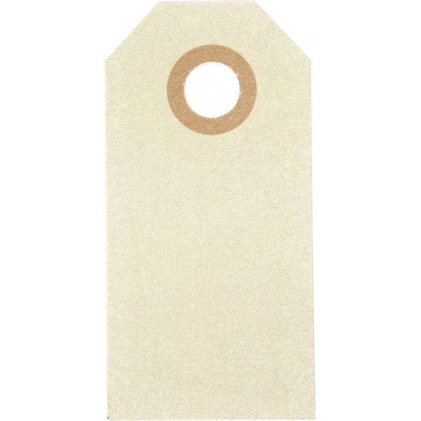 Marqueurs Manille - crme - 3 x 6 cm - 30 pcs