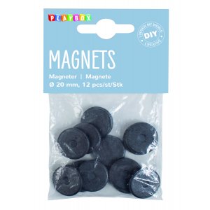 Aimants Ø 20 mm - 12 pcs Aimants Ø 20 mm - 12 pcs