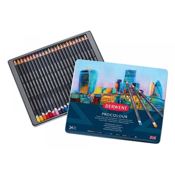 Derwent Procolor - 24 crayons