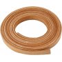 Bracelet en cuir - naturel - 2 m