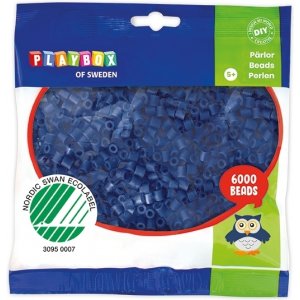 Perles de pipe Bleu foncé - 6000 pcs Perles de pipe Bleu foncé - 6000 pcs