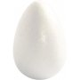 Oeufs Frigolit - Blanc - H12 cm - 5 pcs