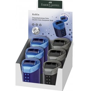 Taille-crayon - Faber-Castell - Taille-crayon double - Points Taille-crayon - Faber-Castell - Taille-crayon double - Points