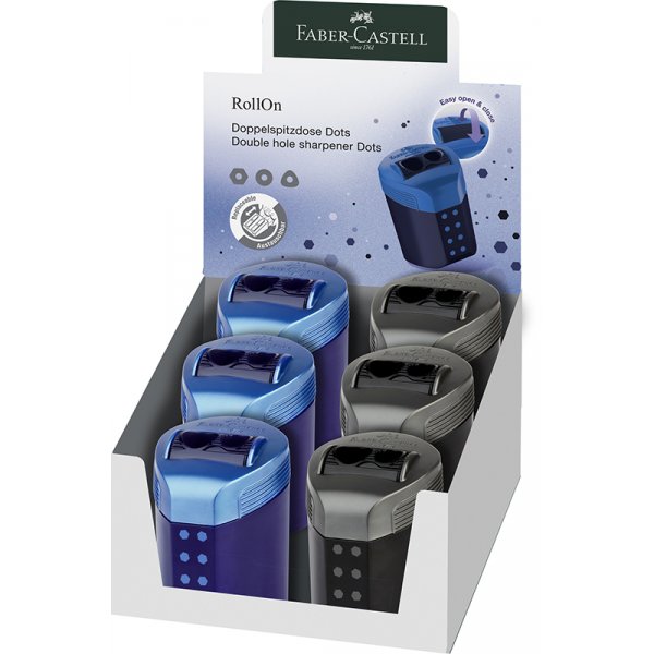 Taille-crayon - Faber-Castell - Taille-crayon double - Points