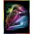 Feuille  gratter Arc-en-ciel - 305x229mm