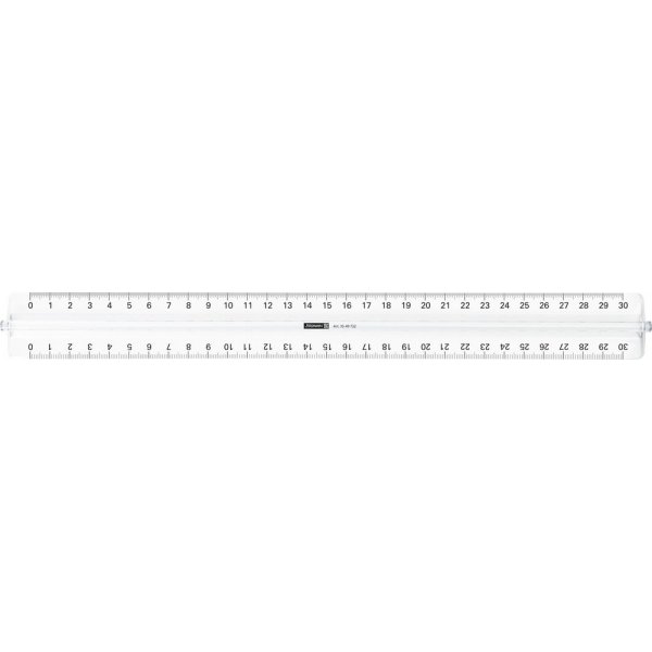 Rgle avec grip 30 cm