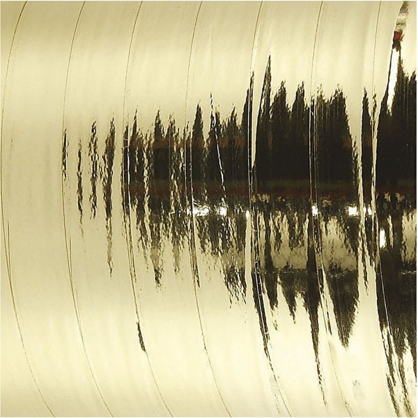 Cordon cadeau - or mtallique - brillant - 250 m