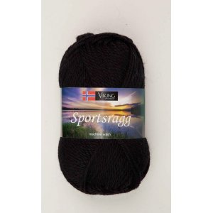 Fil Viking Chiffon de sport 50g - Noir (550) SR Fil Viking Chiffon de sport 50g - Noir (550) SR