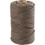 Fil macramé - marron clair - Ø4 mm - 55 m