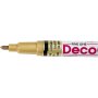 Stylo marqueur dcoratif - or - 1.2