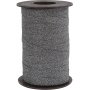Cordon cadeau - noir - paillettes - 100 m