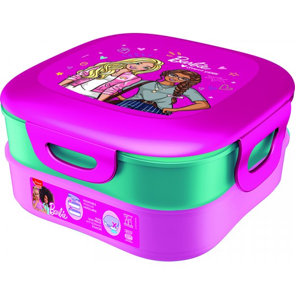 Lunchbox - Maped - 2 contenants Barbie