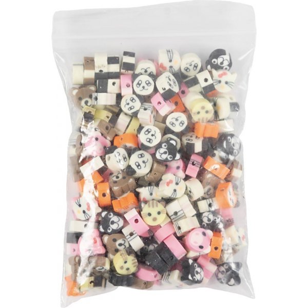 Perles figurines - animaux - 200 pcs
