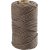 Fil macram - marron clair - 4 mm - 55 m