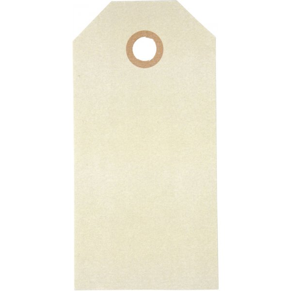 Marqueurs Manille - crme - 5 x 10 cm - 1000 pcs