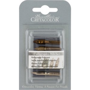 Plume de calligraphie Cretacolor - 5 plumes Plume de calligraphie Cretacolor - 5 plumes