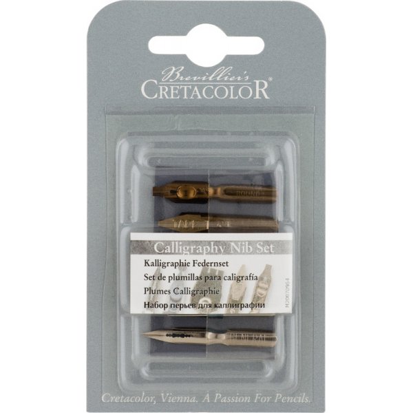 Plume de calligraphie Cretacolor - 5 plumes
