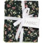 Tissu patchwork - vert - 4 pcs
