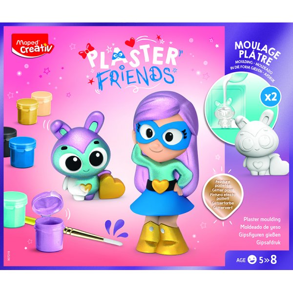 Set de gypse - Maped - Amis du gypse Super girl (5+ ans)