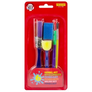 Jeu de pinceaux 6 pièces Jeu de pinceaux 6 pièces