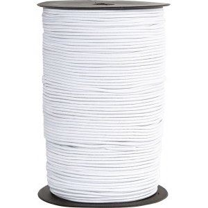 Cordon élastique 2 mm - blanc - 250 m Cordon élastique 2 mm - blanc - 250 m