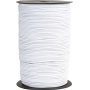 Cordon lastique 2 mm - blanc - 250 m