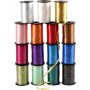 Cordon cadeau - couleurs mlanges - brillant - 15 x 250 m