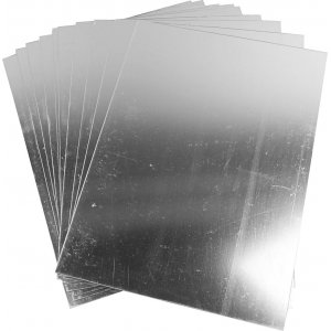 Plastique miroir - 10 feuilles Plastique miroir - 10 feuilles