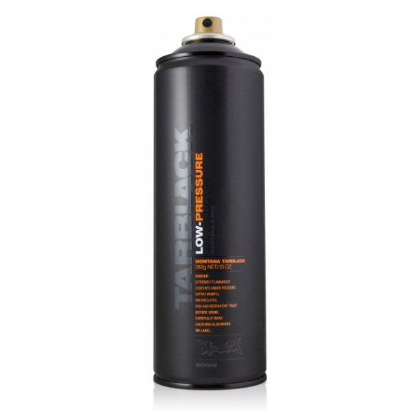 Peinture en arosol Montana Tarblack 500 ml - Basse Pression
