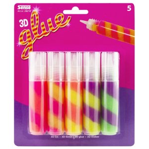 Colle pailletée rayée 5-P Colle pailletée rayée 5-P