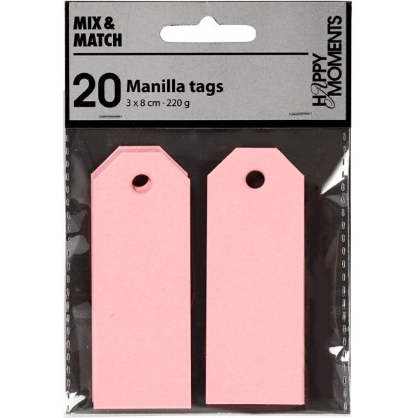 Marqueurs Manille - rouge clair - 20 pcs Marqueurs Manille - rouge clair - 20 pcs