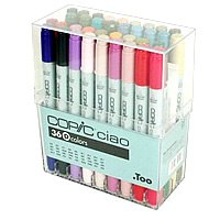 Coffret Copic Ciao - 36 stylos - Coffret D Coffret Copic Ciao - 36 stylos - Coffret D