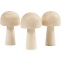 ponge en bois - D2,9 cm - H5,2 cm - 3 pcs