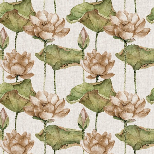 Tissu pour rideaux Celina 1021 blanc/lin