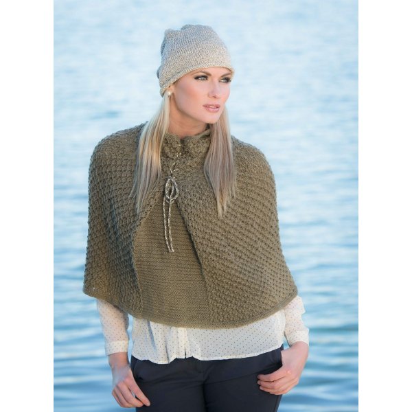 Patron tricot - Poncho et bonnet (1310-7)