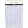 Tissu  broder Ada - blanc - 50x50 cm, 24 carrs par 10 cm