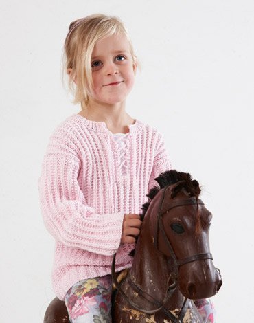 Patron tricot - Pull avec fentes