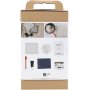 Kit DIY Moulage en rsine, Plateau carr avec terrazzo